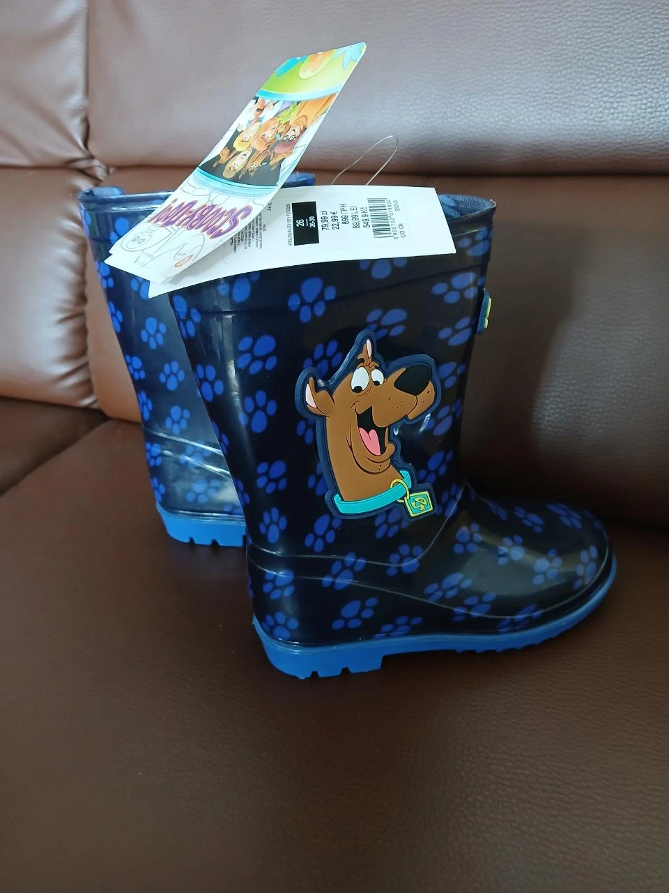 bottes de pluie garcon Scooby-Doo 26